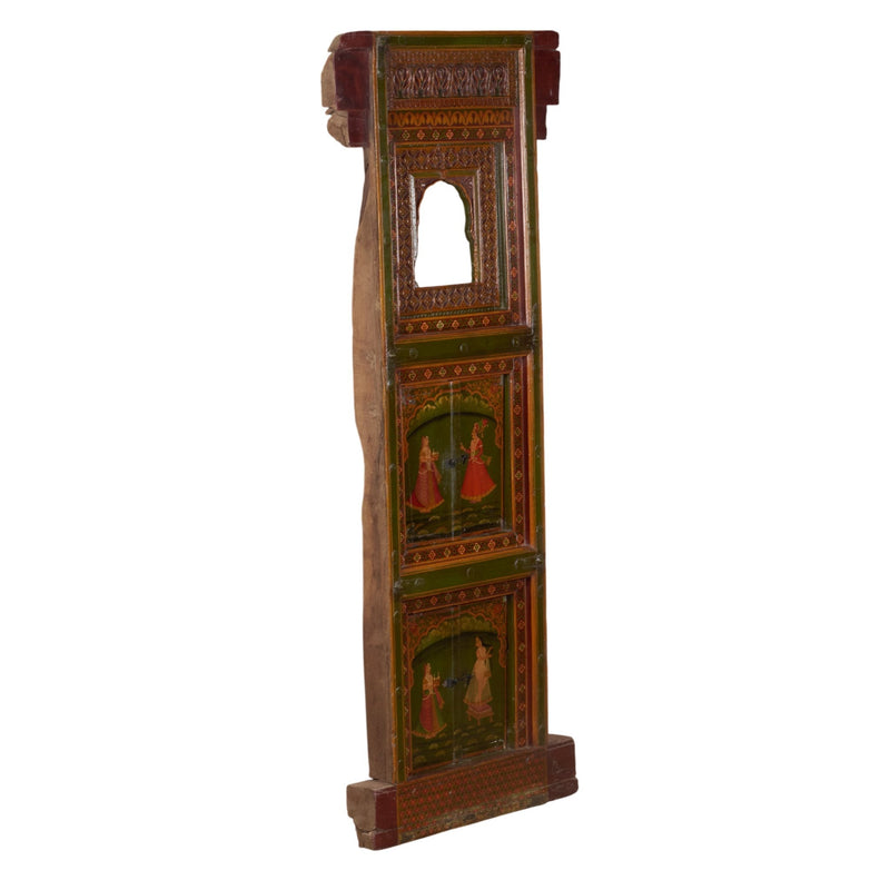 Hand-Painted Jharokha Wall Panel by Studio Vastu