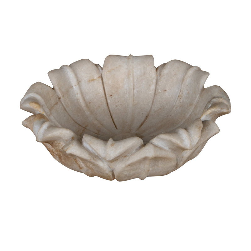 Lotus Marble Bowl by Studio Vastu