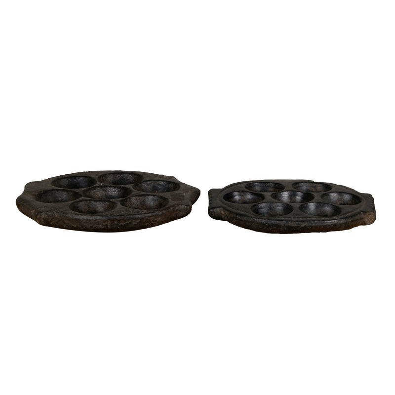 Stone Votive Oil Lamp Tray by Studio Vastu
