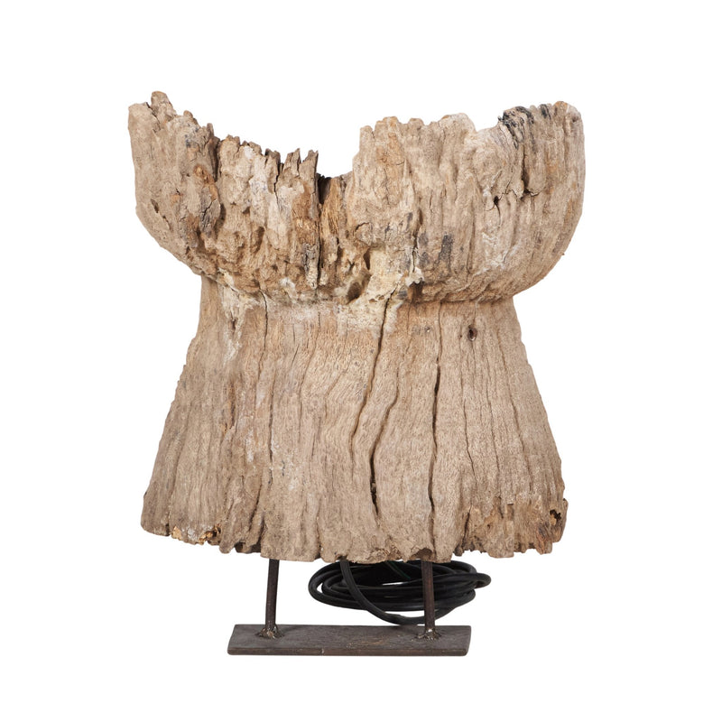 Timber & Iron Wall Sconce by Studio Vastu