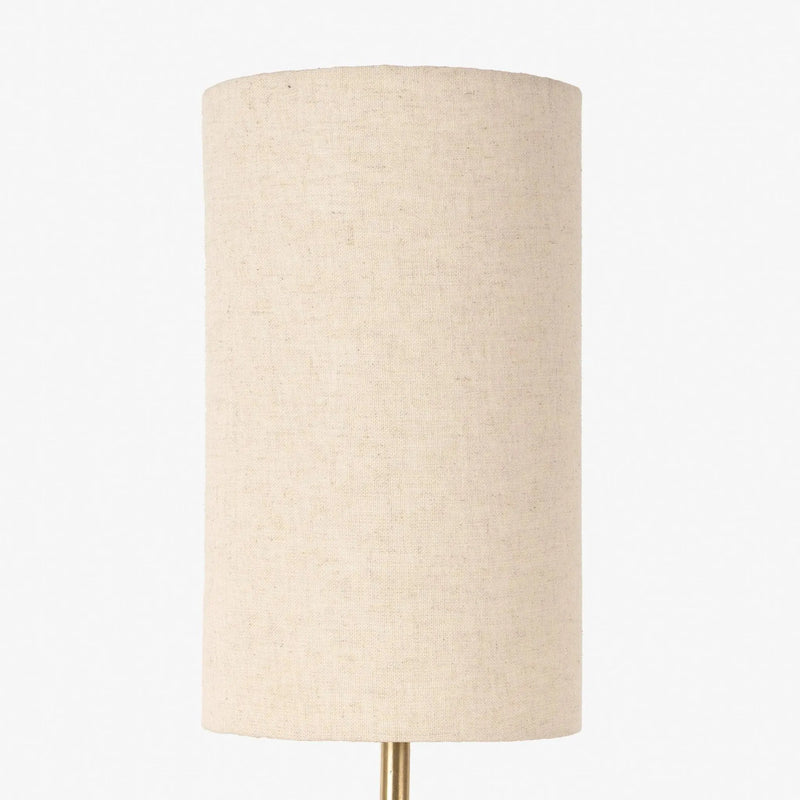 Torronto Marble Orb Linen Table Lamp by Studio Vastu