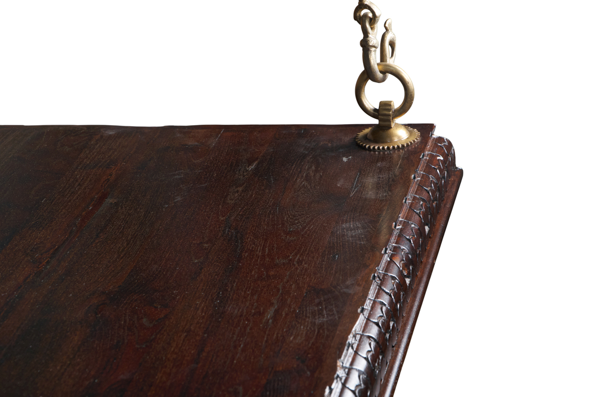 Carved Bench Jhula Swing