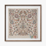 Rug Map Primary, Textile Art
