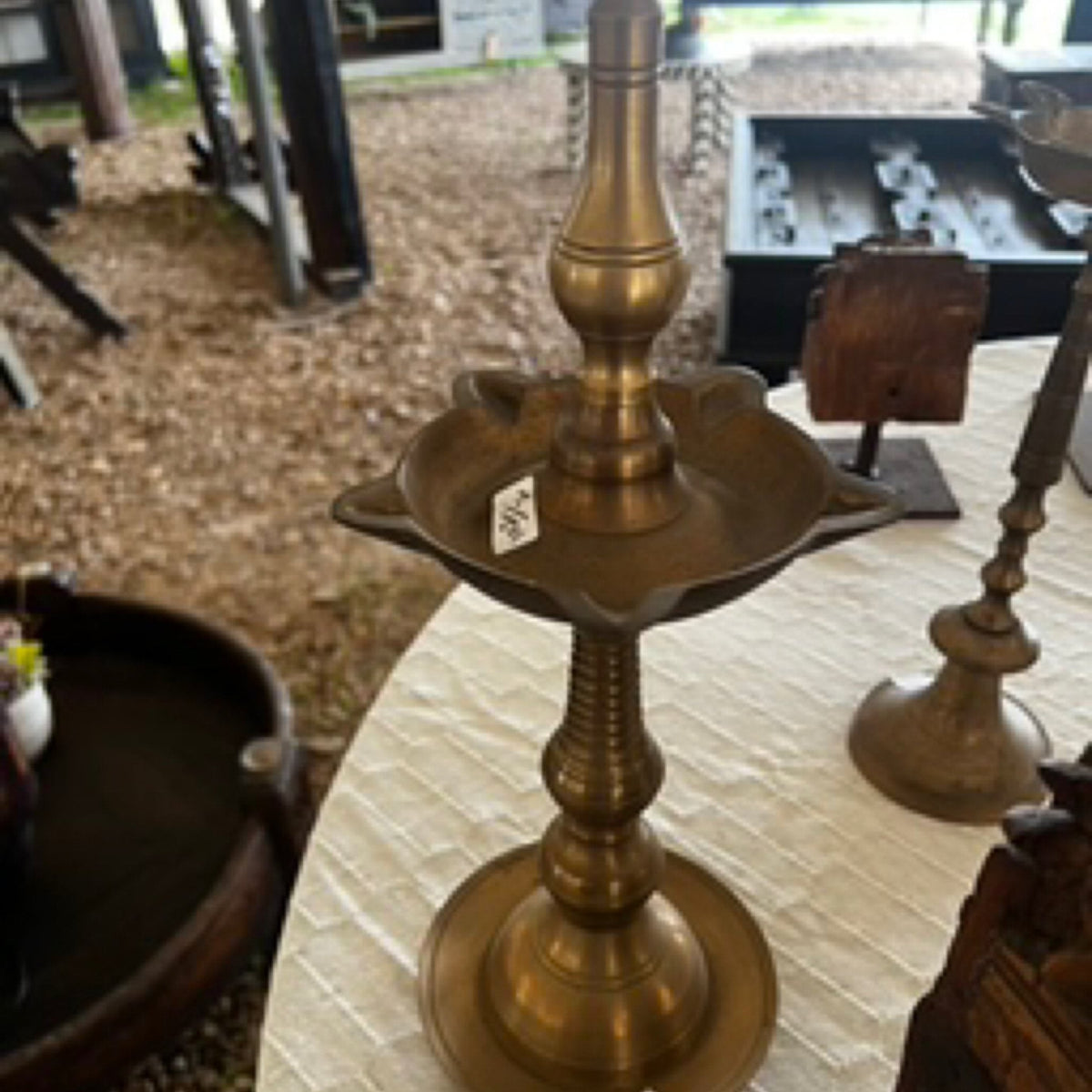 Brass Diya Oil Lamp by Studio Vastu