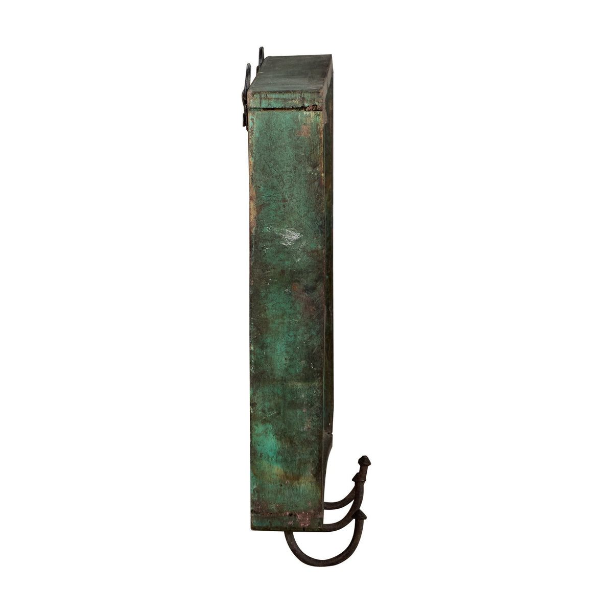 Carved Horseman Wood & Iron Wall Hook by Studio Vastu