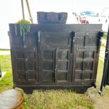 Carved Wood Damchiya Console by Studio Vastu