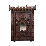 Carved Wood Haveli Jharokha Frame by Studio Vastu