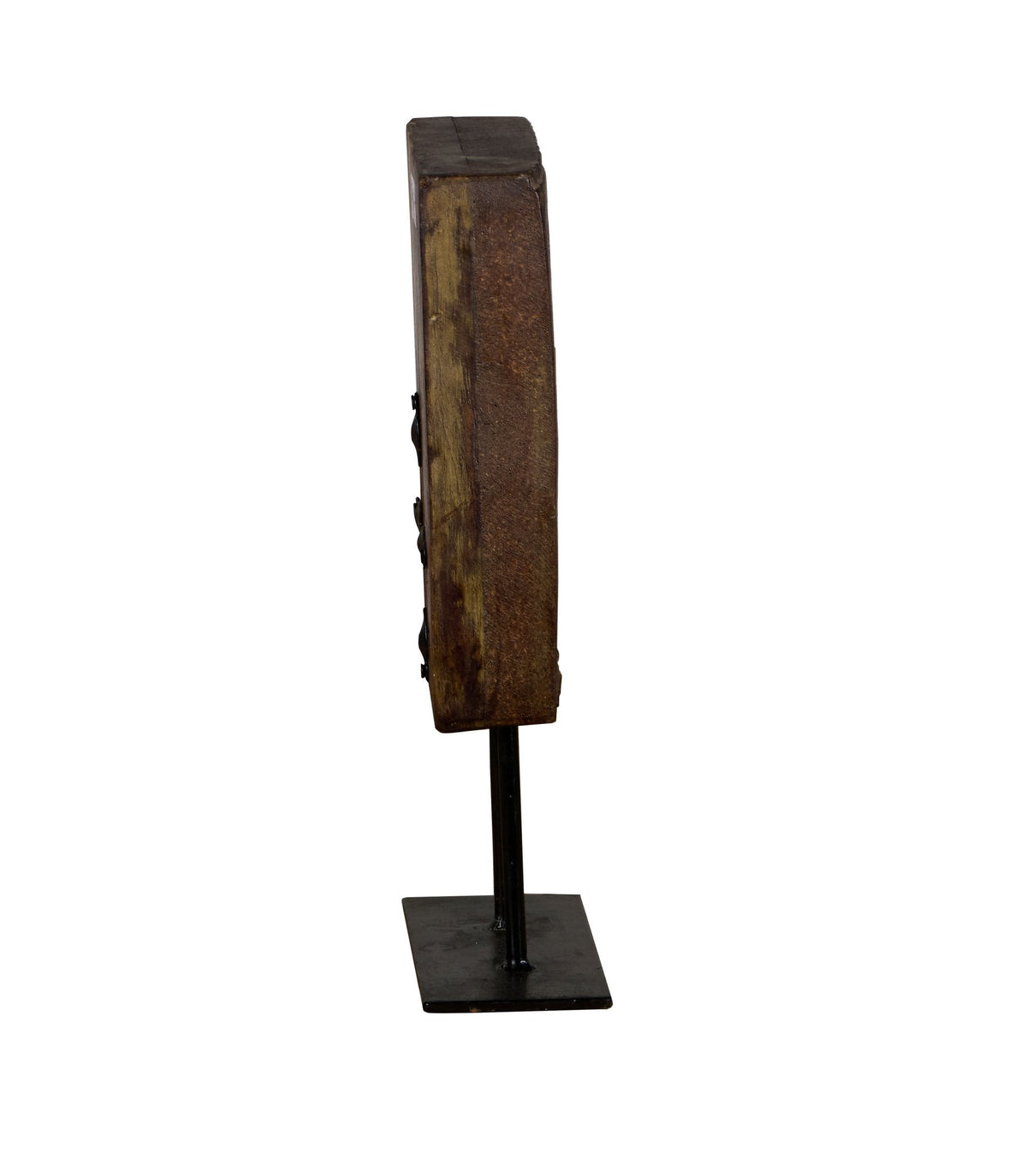 Carved Wood Jharokha-Style Accent Mirrored Accent on Stand by Studio Vastu