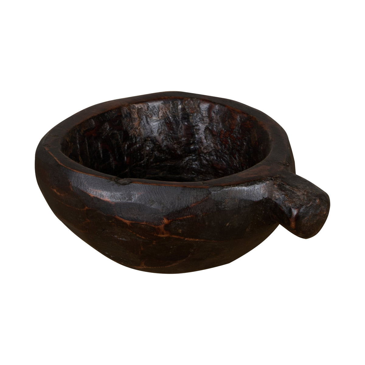 Carved Wooden Grain Bowl by Studio Vastu