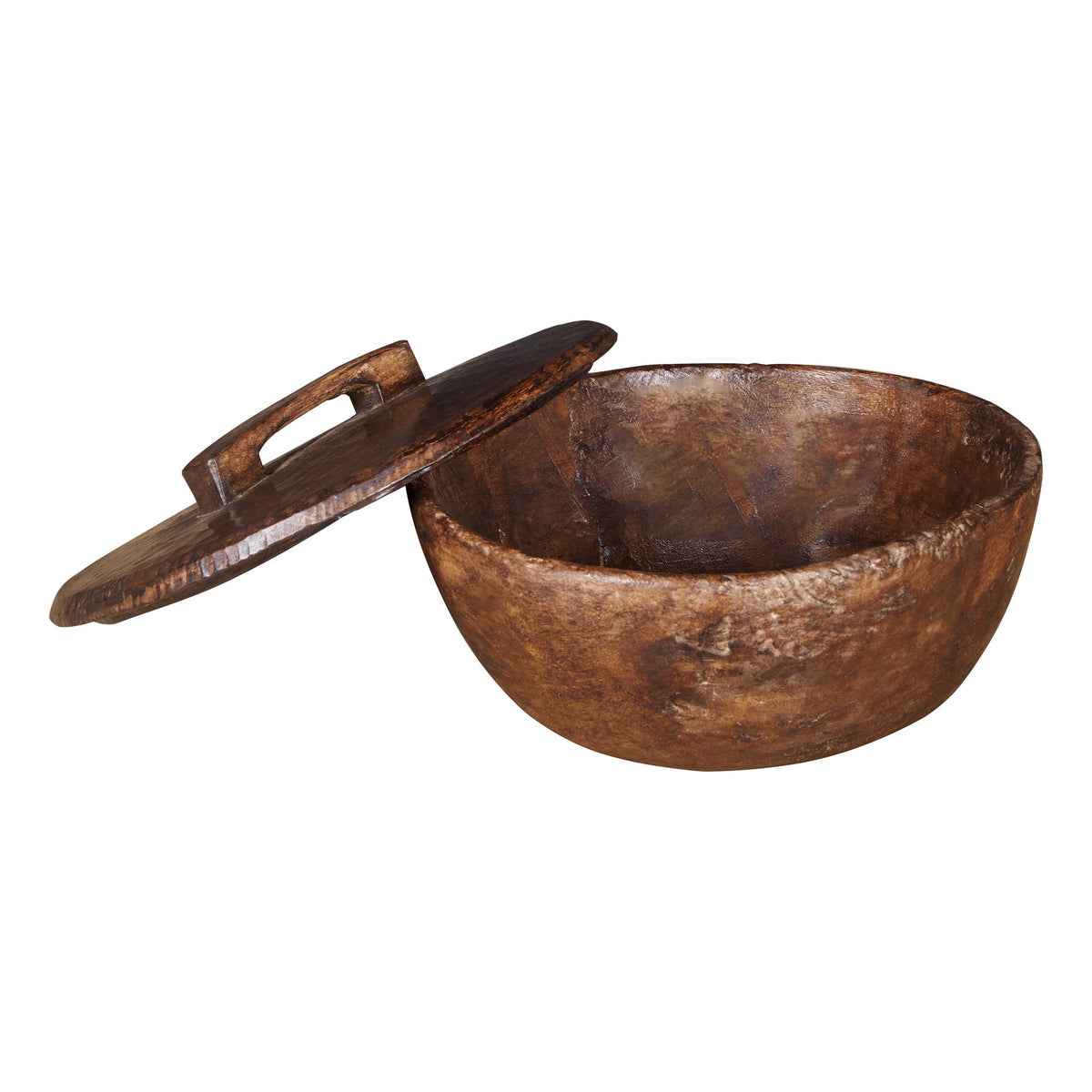 Carved Wooden Lidded Vessels by Studio Vastu