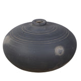 Charcoal Incised Clay Terracotta Vessel by Studio Vastu
