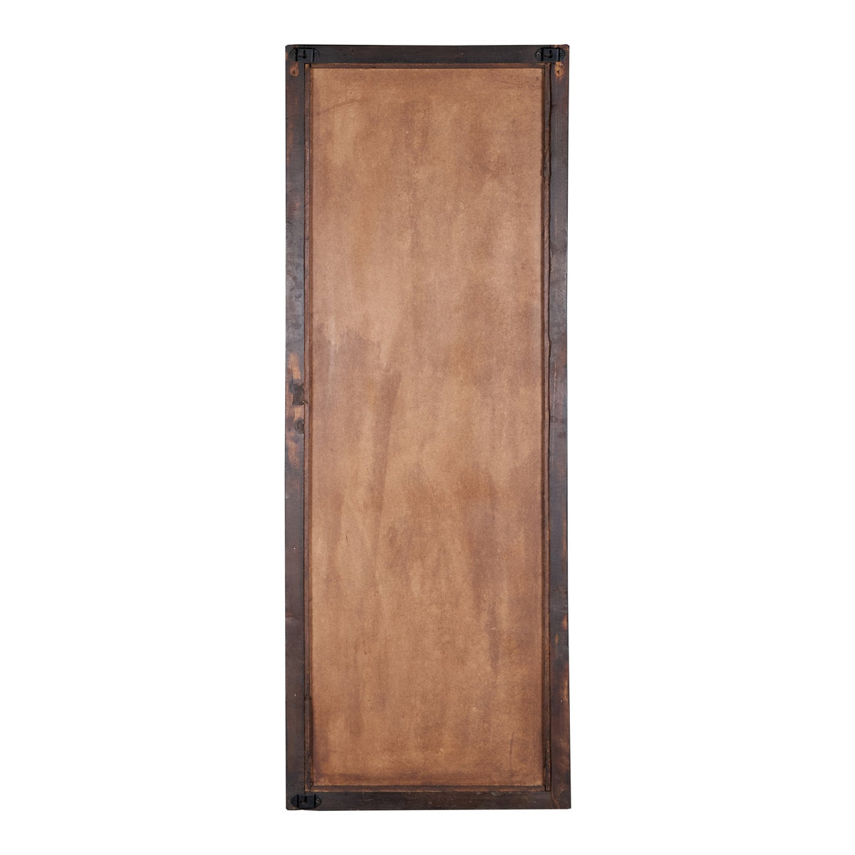 Chevron Carved Wood Full-Length Mirror by Studio Vastu