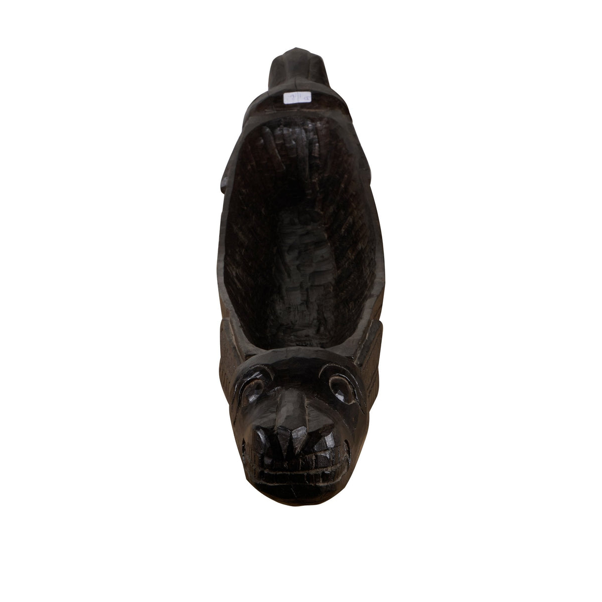 Crocodile Wood Kharal Trough by Studio Vastu