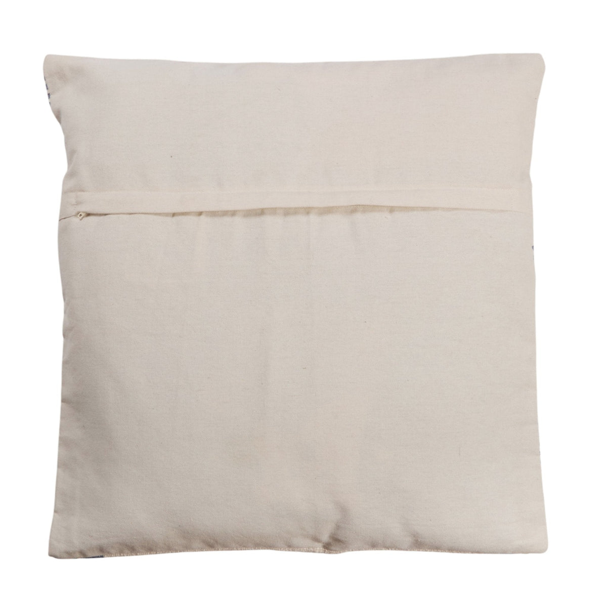 Embroidered Cotton Eye Motif Pillow Cover by Studio Vastu