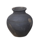 Etched Black Clay Terracotta Vessel by Studio Vastu