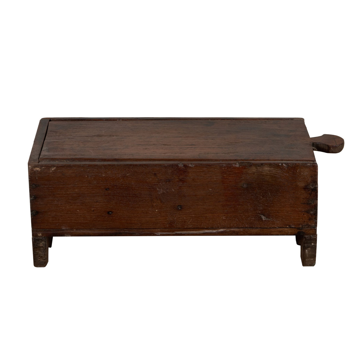 Floral Carved Wooden Spice Box by Studio Vastu