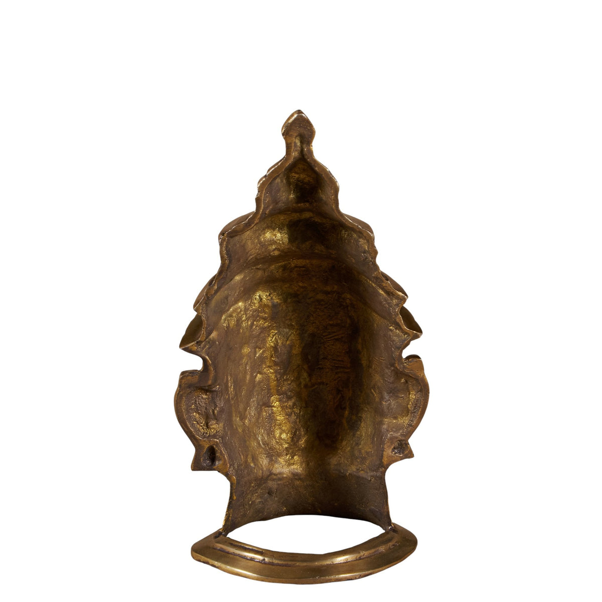 Hand-Cast Brass Mukhalingam Deity Bust by Studio Vastu