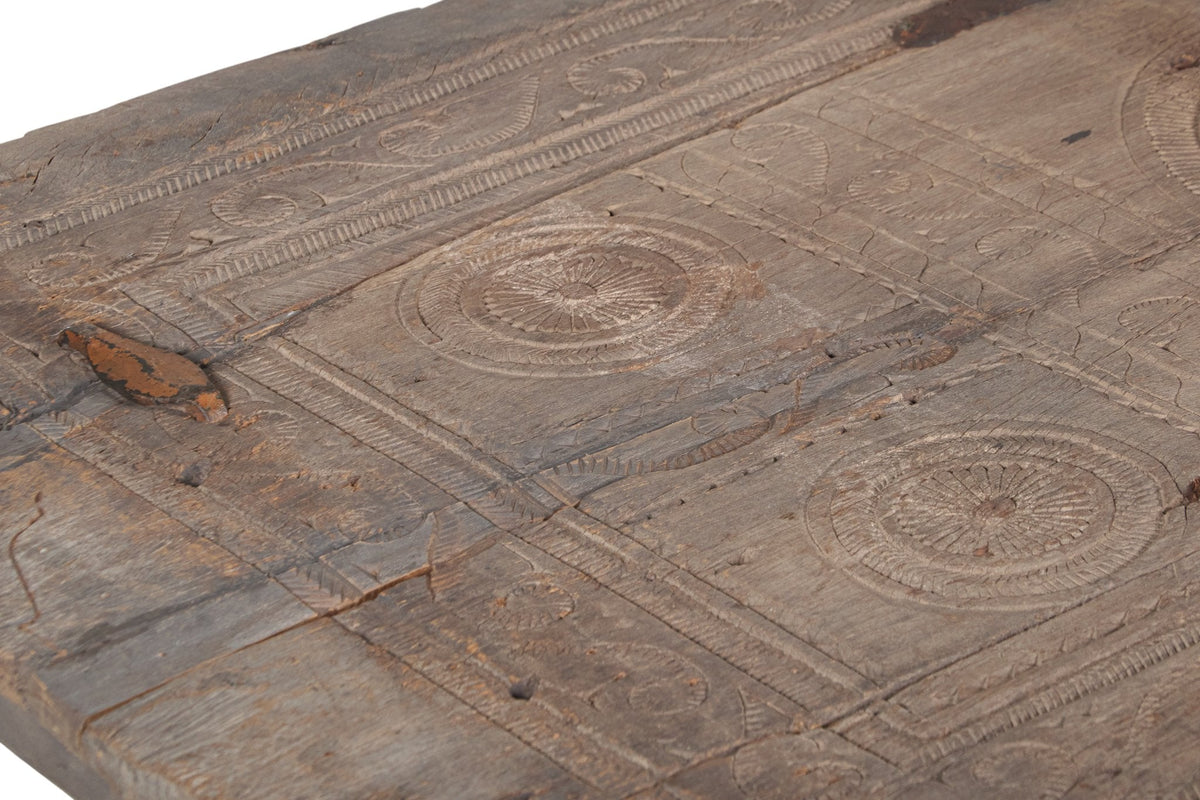 Himalayan Teak Low Coffee Table by Studio Vastu