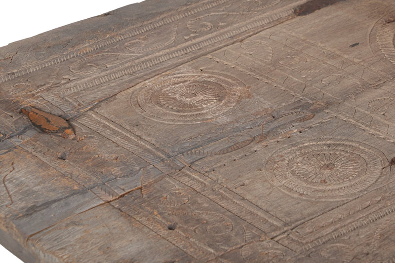 Himalayan Teak Low Coffee Table by Studio Vastu