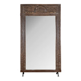 Jharokha Teak Haveli Mirror by Studio Vastu