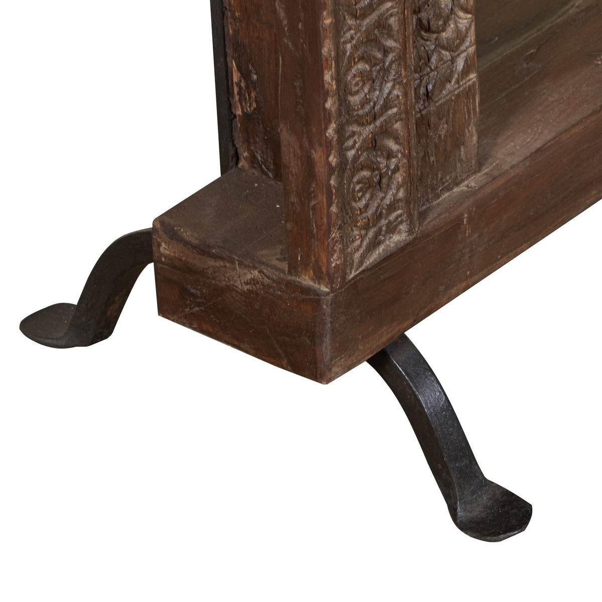 Jharokha Teak Haveli Mirror by Studio Vastu