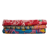 Kantha Embroidered Fabric Throw by Studio Vastu