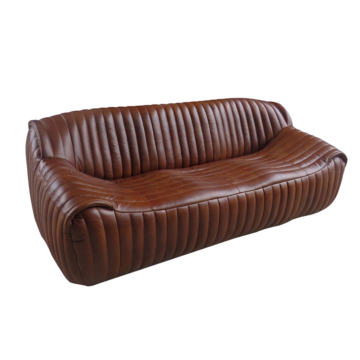 Leather Nautique Sofa by Studio Vastu
