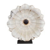 Marble Lotus Medallion Sculpture by Studio Vastu