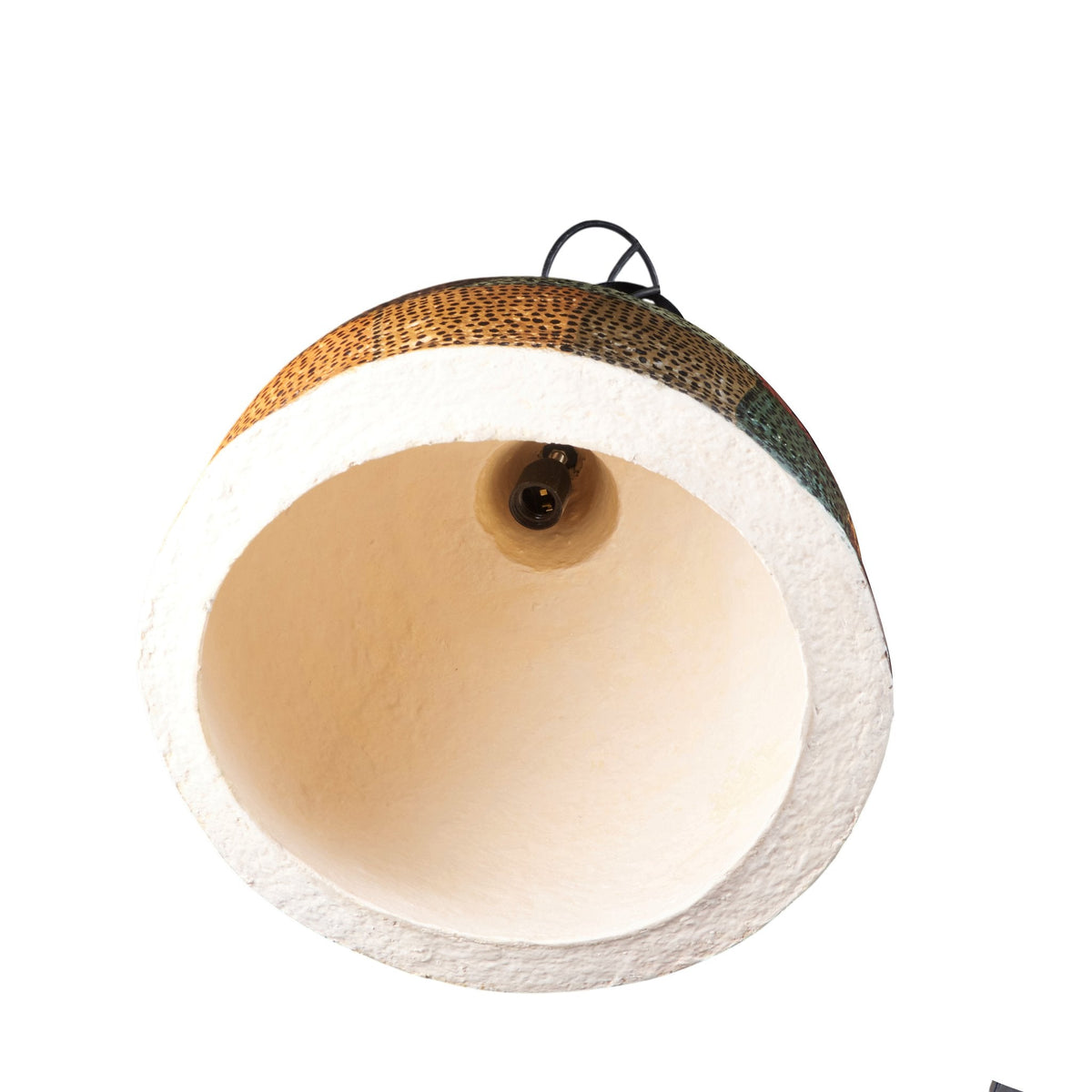 Paper Mache Patchwork Pendant Light by Studio Vastu