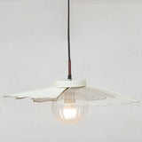 Steel Mesh Floral Pendant Light by Studio Vastu