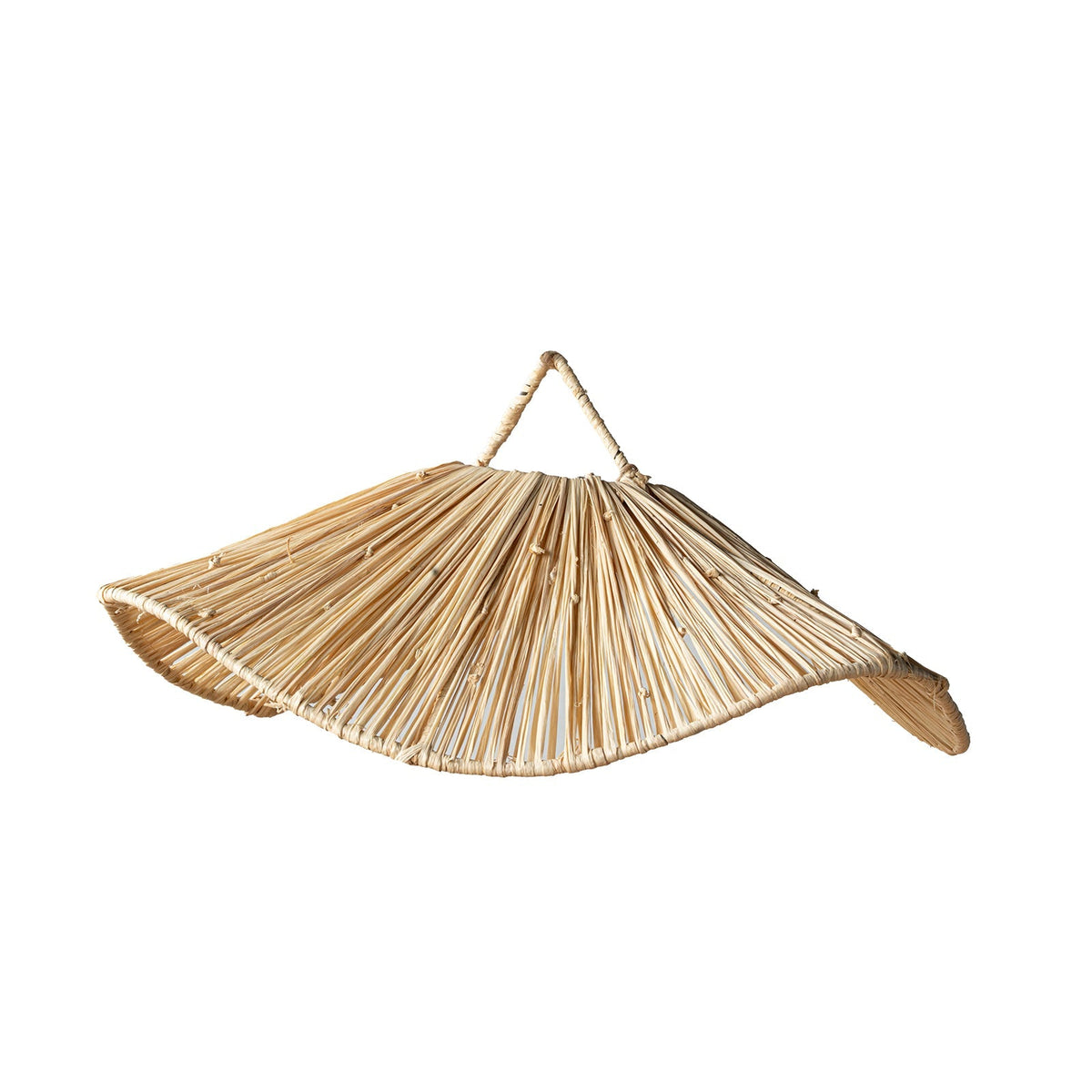 Tangiers Straw-Weave Lamp Shade by Studio Vastu