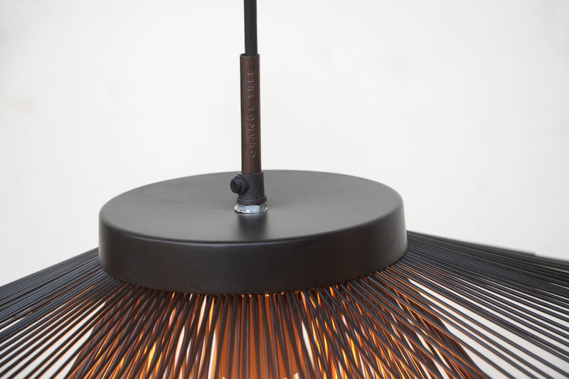 Tiered Wire Spoke Pendant Light by Studio Vastu